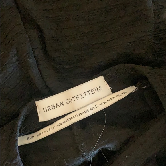 black sleek romper urban outfitters - Picture 4 of 5